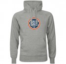 Bislet hettegenser - gråmelert  thumbnail