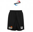 Sort vendbar treningsshorts - Outlet thumbnail