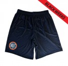 Bislet enkel treningsshorts - navy blå thumbnail
