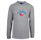 Hop langermet t-skjorte - gråmelert thumbnail