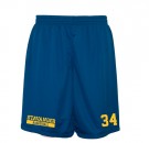 Blå vendbar treningsshorts - Outlet thumbnail