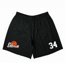 Eidsvoll enkel treningsshorts, sort - jente/dame modell thumbnail