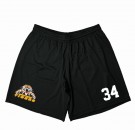 NY! Centrum enkel treningsshorts, sort - jente/dame modell thumbnail