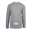 Eidsvoll langermet t-skjorte - gråmelert thumbnail