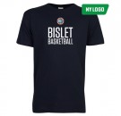 Bislet Basketball t-skjorte - navy blå thumbnail