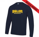Bøler teknisk longsleeve - Navy blå thumbnail