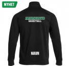 Ammerud coach trøye - Joma 1/2 zip - sort thumbnail