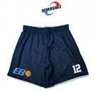EB-85 vendbar treningsshorts - navy blå thumbnail