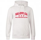 Sandvika Superstars hettegenser - hvit thumbnail