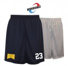 Navy vendbar treningsshorts - Outlet thumbnail