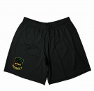 NTNUI enkel treningsshorts, sort - jente/dame modell thumbnail