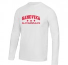 Sandvika Superstars teknisk longsleeve - hvit thumbnail