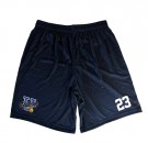 Ullern enkel treningsshorts - navy blå thumbnail