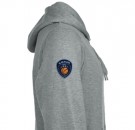 Bærum Basket hettegenser - gråmelert thumbnail