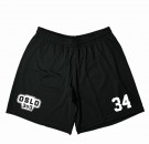 Oslo 3x3 enkel treningsshorts, sort - jente/dame modell thumbnail