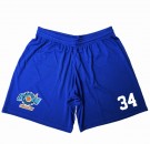 Tromsø enkel treningsshorts, blå - jente/dame modell thumbnail