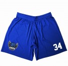 Ranheim enkel treningsshorts, blå - jente/dame modell thumbnail
