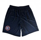 Bislet enkel treningsshorts - navy blå thumbnail