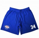 Vålerenga enkel treningsshorts, blå - jente/dame modell thumbnail