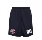 Bislet vendbar treningsshorts - navy blå (Outlet)  thumbnail