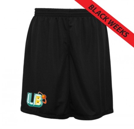 Urra vendbar treningsshorts - sort