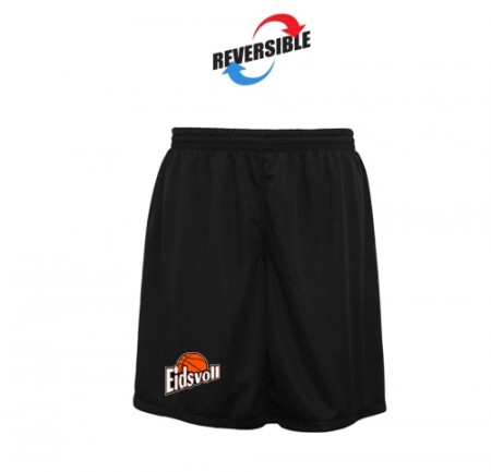 Eidsvoll vendbar treningsshorts - sort