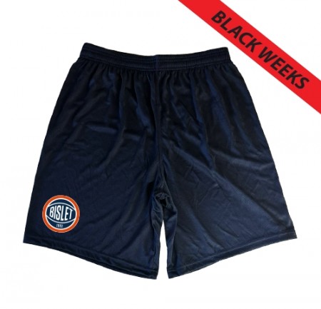 Bislet enkel treningsshorts - navy blå