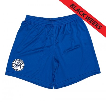 Høybråten enkel treningsshorts, blå - jente/dame modell