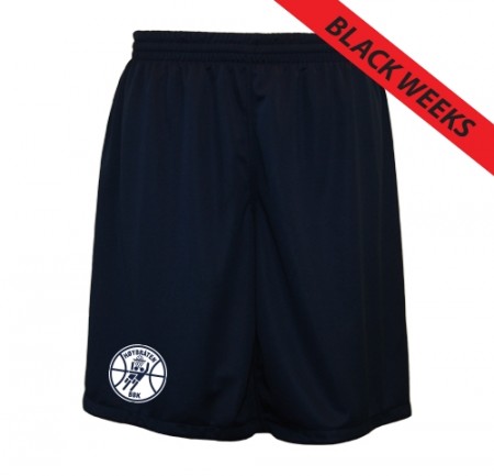 Høybråten vendbar treningsshorts - navy blå