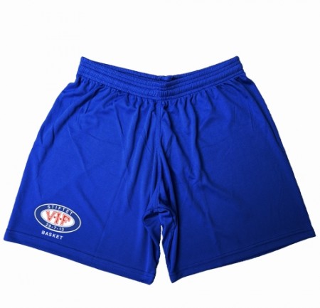 Vålerenga enkel treningsshorts, blå - jente/dame modell