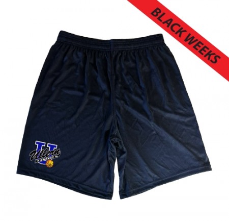 Ullern enkel treningsshorts - navy blå