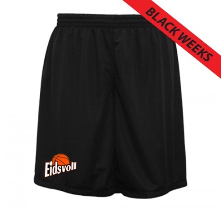 Eidsvoll vendbar treningsshorts - sort