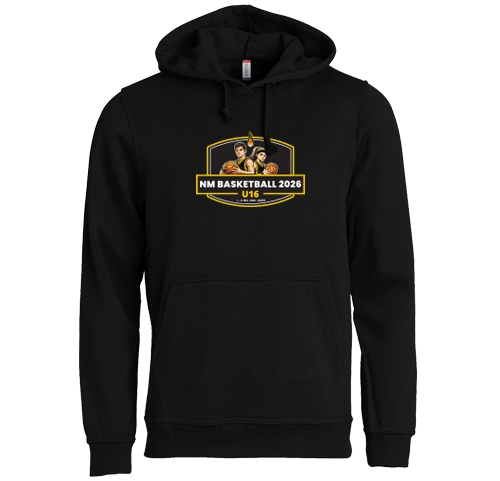 Enkel og rimelig hettegenser fra merket Clique. NB! Ved trykk av personlig navn frafaller bytterett.