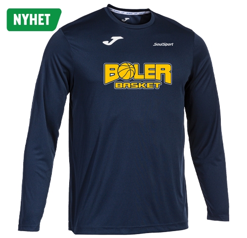 Teknisk langermet t-shirt med transfer trykk. NB! Ved trykk av personlig navn frafaller bytterett.
