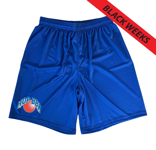 Enkel trenings shorts i behagelig og lett polyester materiale.  