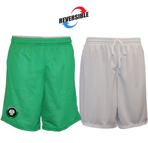 Vendbar treningsshorts fra Soulsport. NB! Ved trykk av personlig navn frafaller bytterett.
