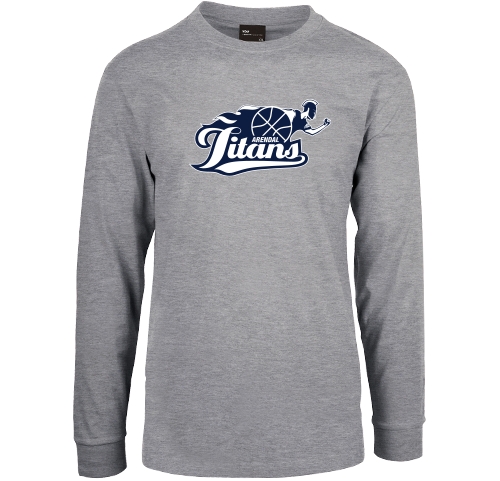 Eksklusiv bomulls t-skjorte med lange ermer fra YOU.