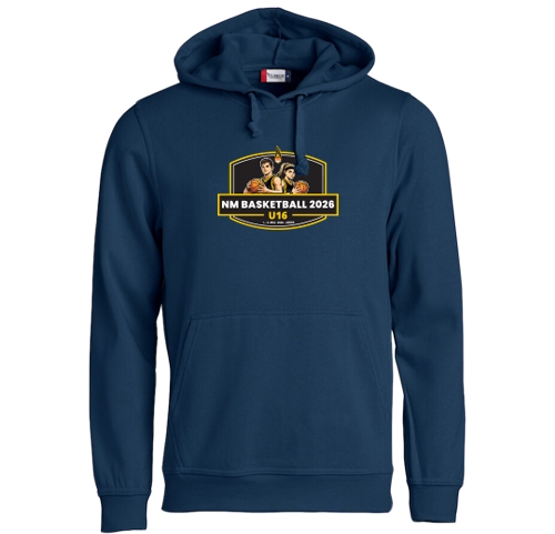 Enkel og rimelig hettegenser fra merket Clique. NB! Ved trykk av personlig navn frafaller bytterett.