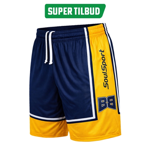 Soulsport Basket-shorts til trening for Bøler Basket.   Samme materiale og utseende som klubbens kampshorts, men med mulighet til å trykke nummer og navn.   

NB! Denne shortsen skal ikke brukes til kamp!! - hilsen Styret.