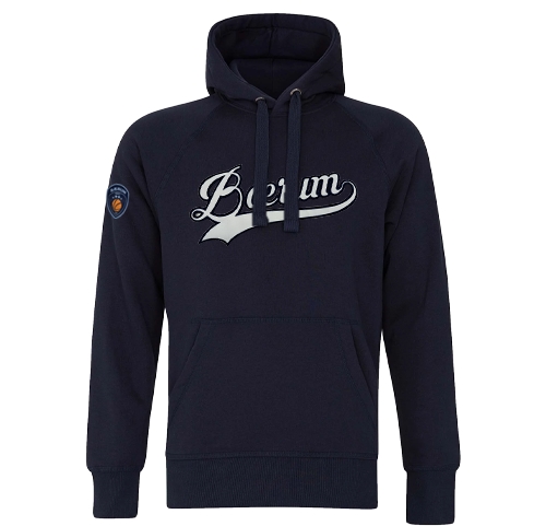 Kvalitets-hettegenser i merket Tracker med applikert logo i front og på arm.