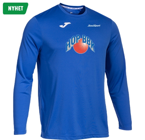 Teknisk langermet t-shirt med transfer trykk. NB! Ved trykk av personlig navn frafaller bytterett.